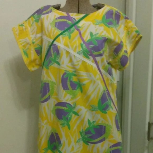 ❤️Rare Vintage 60's THE LILLY PULITZER TENT DRESS Size 12 NEW - Picture 1 of 12